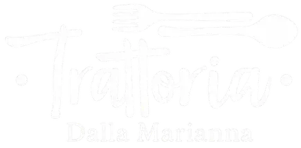 Trattoria dalla Marianna | Homepage - logo trattoria dalla marianna – white